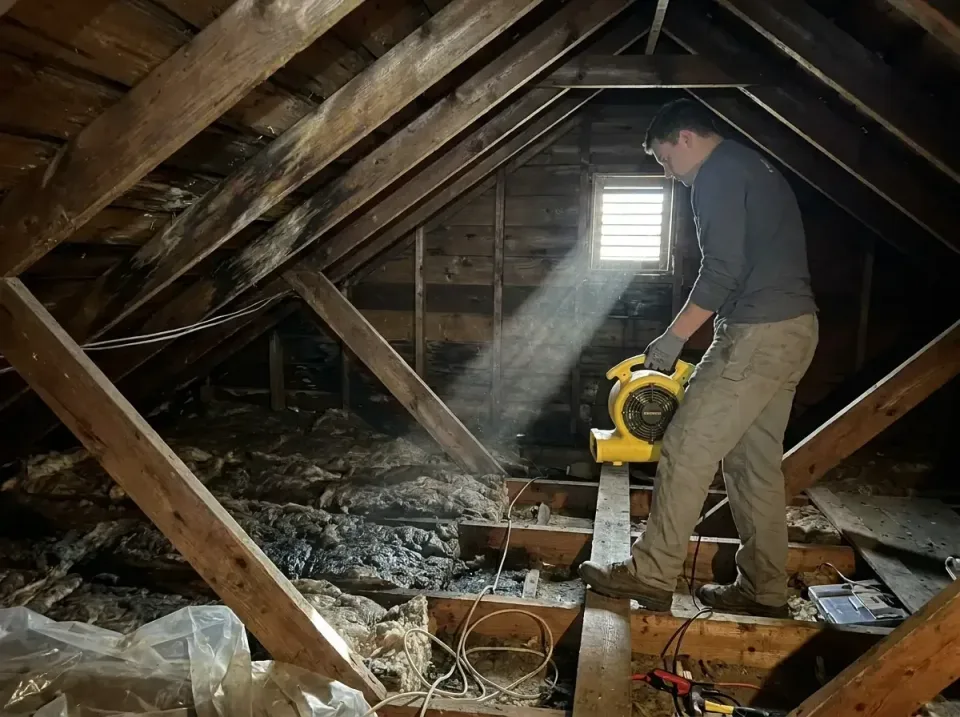 attic-water-damage-drying-proc-007 — frequently asked questions, Emergency Water Extraction & 24/7 Flood Response in Fresno,…